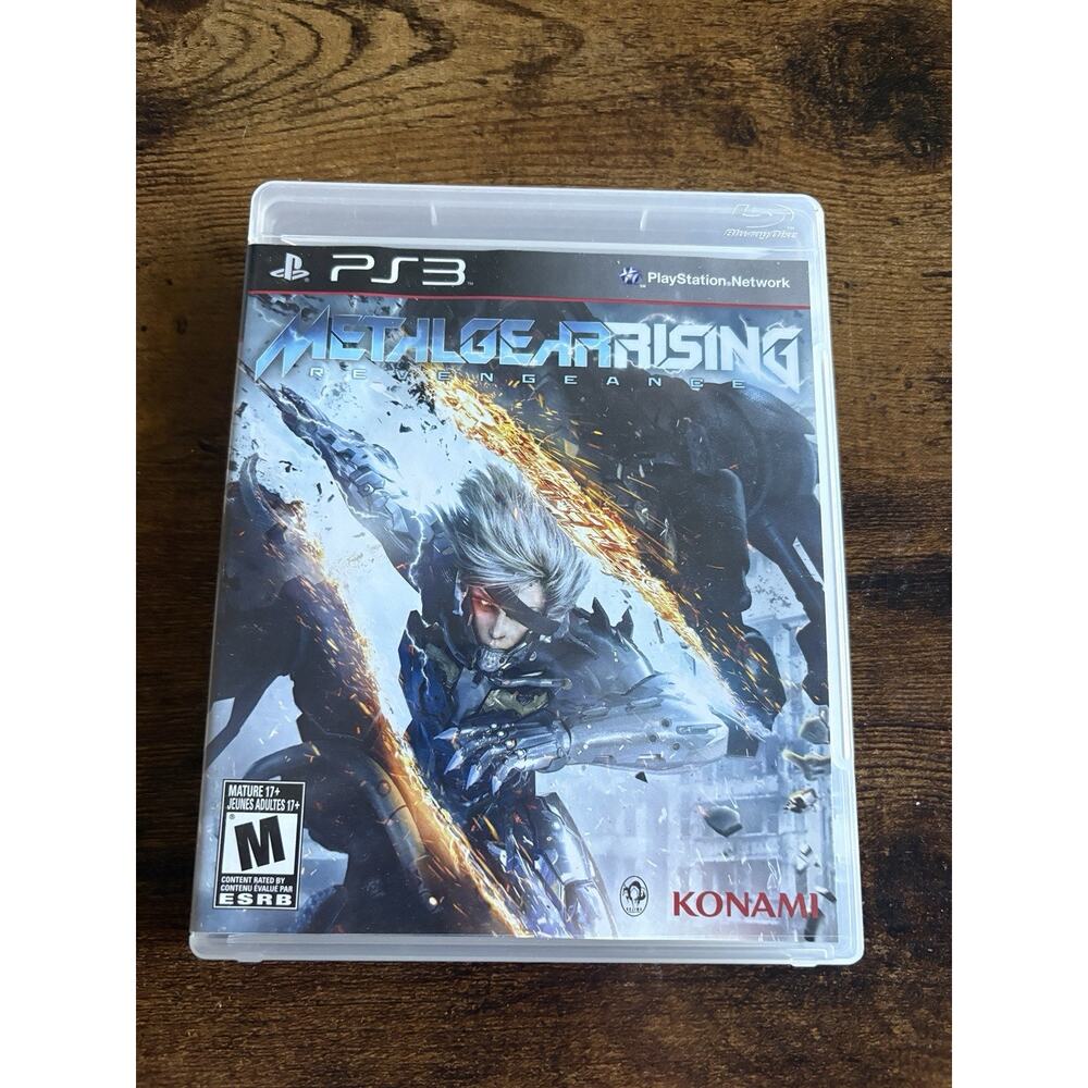 Metal Gear Rising: Revengeance (Sony PlayStation 3, 2013) Tested CIB